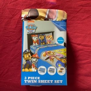 Paw Patrol 3 Piece Twin Sheet Set